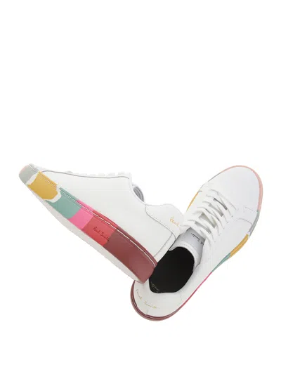 Paul Smith White Leather Sneakers