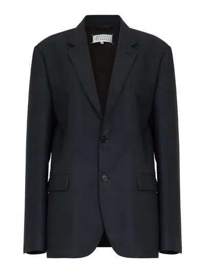 Maison Margiela Oversize Blazer Mohair Blend