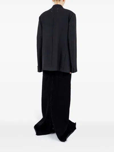 Maison Margiela Oversize Blazer Mohair Blend