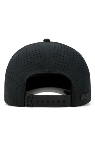 Melin Hydrolite A-game Performance Snapback Hat In Black