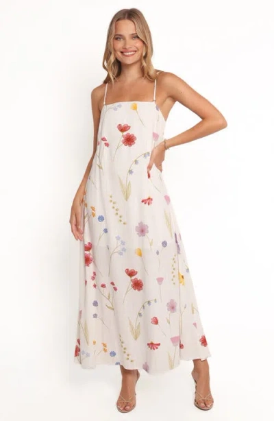 Petal And Pup Petal & Pup Jasinta Floral Maxi Sundress In White