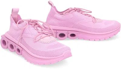 Ferragamo Nima Fabric Low-top Sneakers