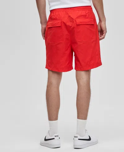 Mode Of One Men's Solid Ripstop Shorts, Exclusively At Macy's In Red