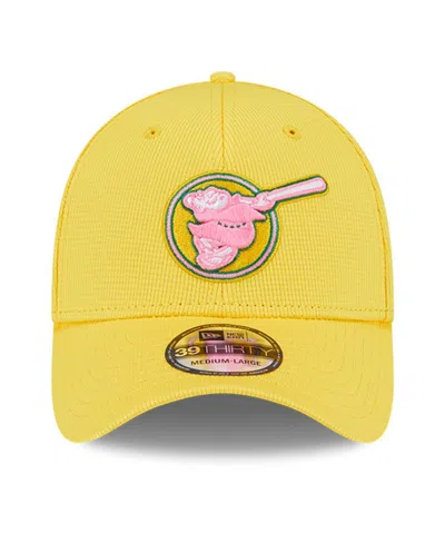 New Era Men's Yellow San Diego Padres City Connect Batting Practice 39thirty Flex Hat