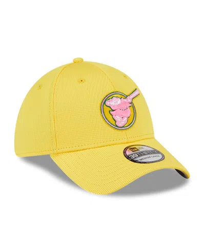 New Era Men's Yellow San Diego Padres City Connect Batting Practice 39thirty Flex Hat