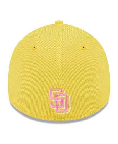New Era Men's Yellow San Diego Padres City Connect Batting Practice 39thirty Flex Hat