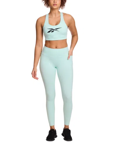 Reebok Women's Lux High-rise Leggings In Gray