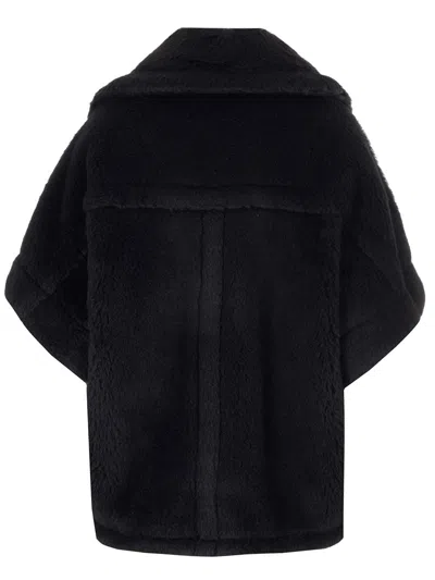 Max Mara Wool-alpaca Teddy Biker Jacket