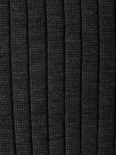 Prada Ribbed Knee-high Socks