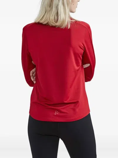 Craft Core Gain Midlayer Ski Top In Red