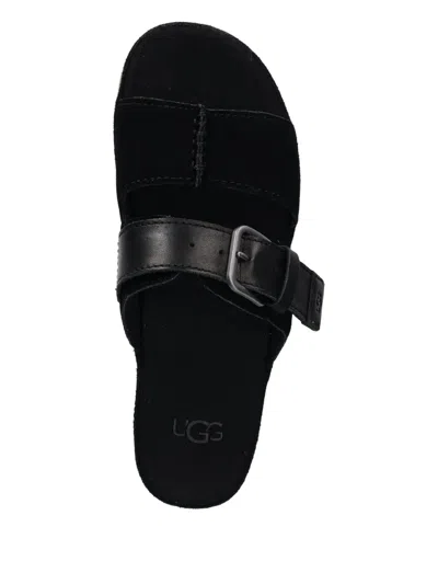 Ugg 50mm Aubrey Sandals In Black