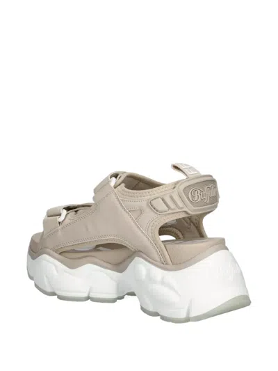Buffalo Binary Track Sandals In Neutral