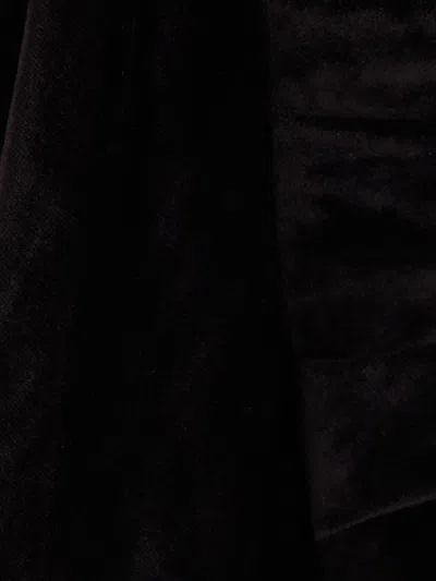 Balenciaga Women Velvet Long Dress In Multi