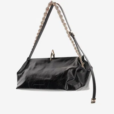 Benedetta Bruzziches Sophia Leather Shoulder Bag