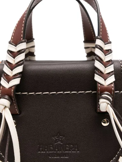 Cuba Lab 'habanera Fringes Ebony' Brown Tote Bag In Neutral