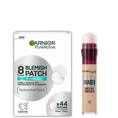 Garnier X Maybelline Patch & Conceal Bundle (various Shades) - 115 Warm Light