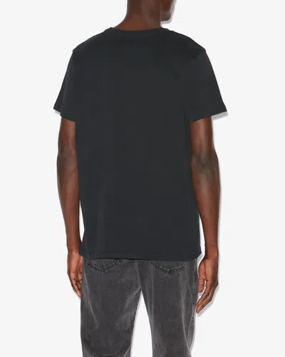 Isabel Marant Minimalist Black Cotton Short-sleeve T-shirt