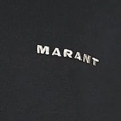 Isabel Marant Minimalist Black Cotton Short-sleeve T-shirt
