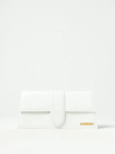 Jacquemus Le Bambino Long Shoulder Bag In White
