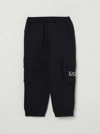 Ea7 Pants  Kids Color Blue In Blue