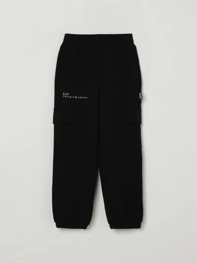 Ea7 Pants  Kids Color Black