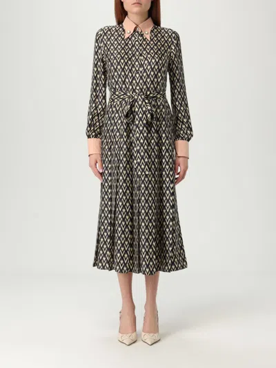 Valentino Este\n\nmidi Twill Dress With All The