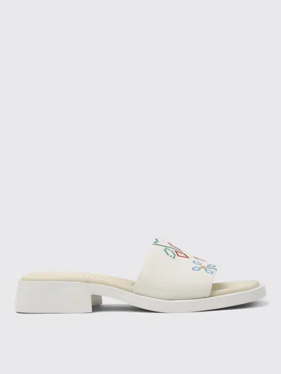 平跟凉鞋 CAMPER 女士 颜色 白色