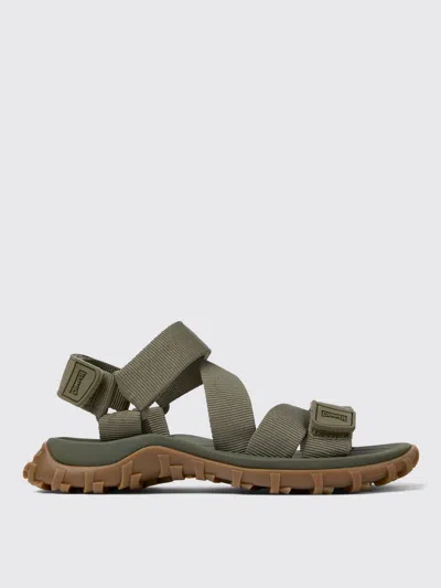 Camper Flat Sandal  Woman Color Green
