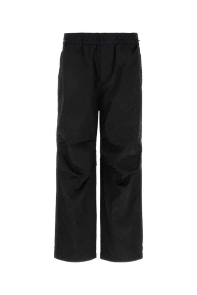 Burberry Ultra-lightweight Nylon Pants For Men In Black