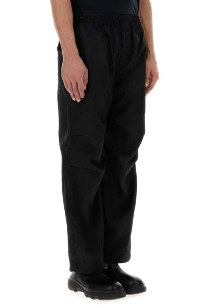 Burberry Ultra-lightweight Nylon Pants For Men In Black