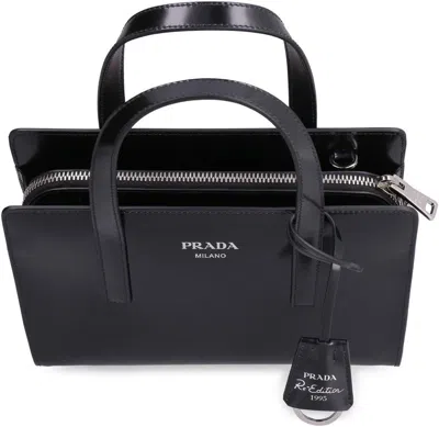 Prada Re-edition 1995 Mini Handbag In Black