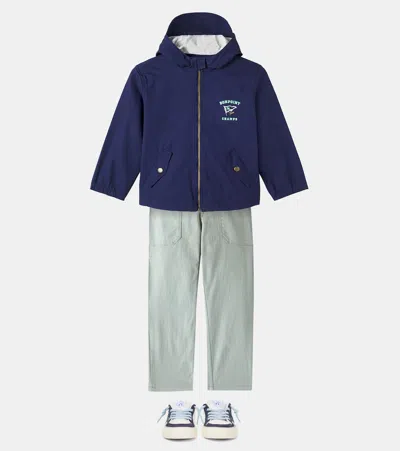 Bonpoint Léon Patch-appliqué Rain Jacket