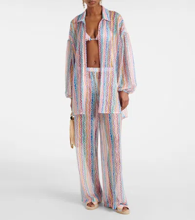 Missoni Printed Minidress In Multi