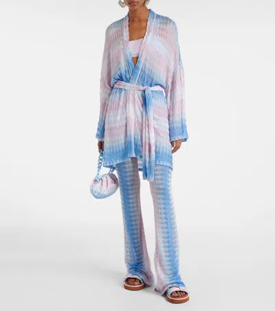 Missoni Wave Beach Cover-up In Multi