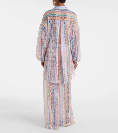 Missoni Printed Minidress In Multi