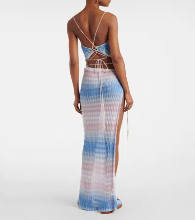 Missoni Wave Cropped Top In Multi