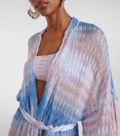 Missoni Wave Beach Cover-up In Multi