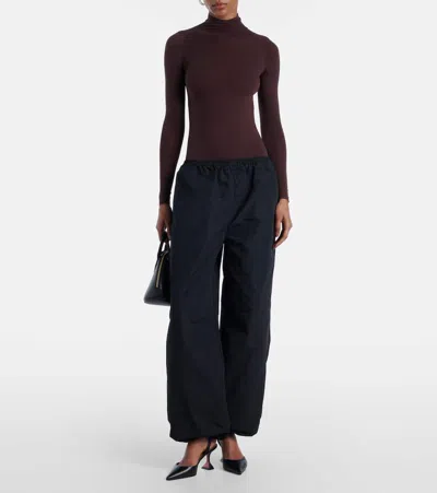 Amina Muaddi Women's Holly Leather Slingback Pumps