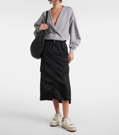 Golden Goose Forty2 Leather Sneakers With Black Star And Heel Tab