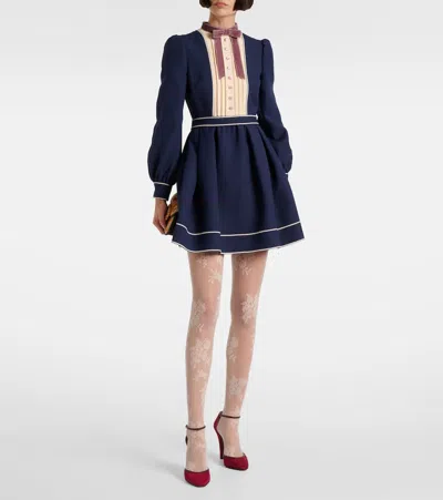 Valentino Floral Tights In Neutral