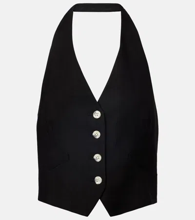 Veronica Beard Arabella Vest In Black