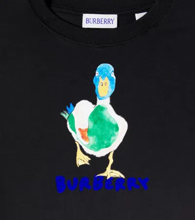 Burberry Logo Printed Cotton Jersey T-shirt