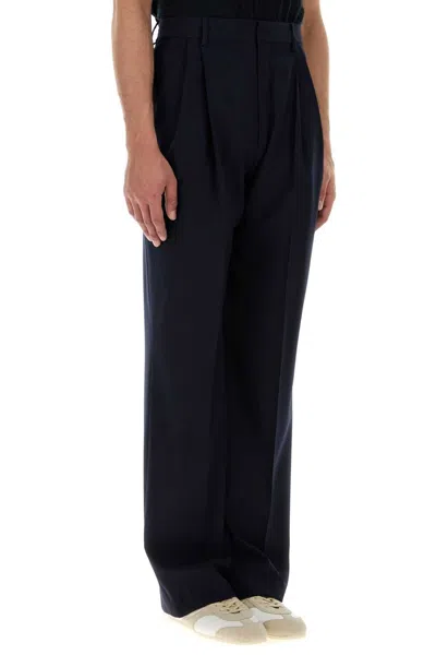 Dries Van Noten Penrud Pinstripe Pleated Wool Trousers