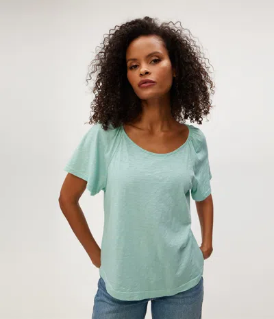 Michael Stars Ivy Flutter Sleeve Tee