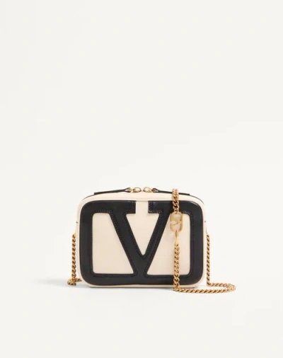 Valentino Garavani Ivory Leather Viva Superstar Handbag In Neutral