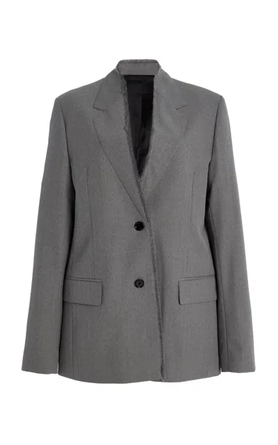 Totême Wool Jacket In Gray