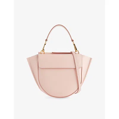 Wandler Womens Rose Petal Hortensia Mini Leather Top-handle Bag In Pink