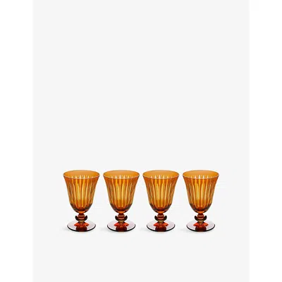 L'objet Prism Set Of 4 Wine Glasses