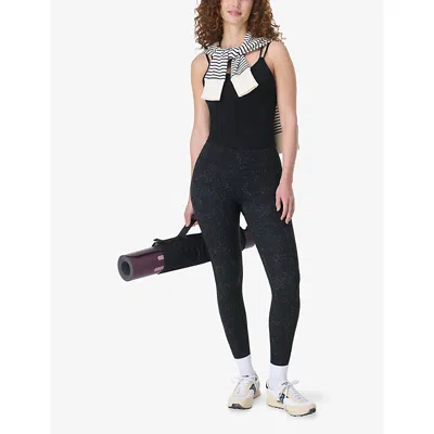 Sweaty Betty Womens All Day Abstract-pattern Stretch-woven Leggings Blkfade Zebra Emboss Xs
