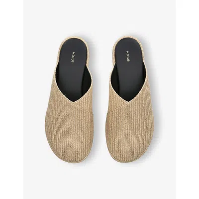 Neous Raffia Atik Slides